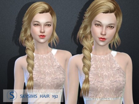 Hair 192 by Skysims at Butterfly Sims