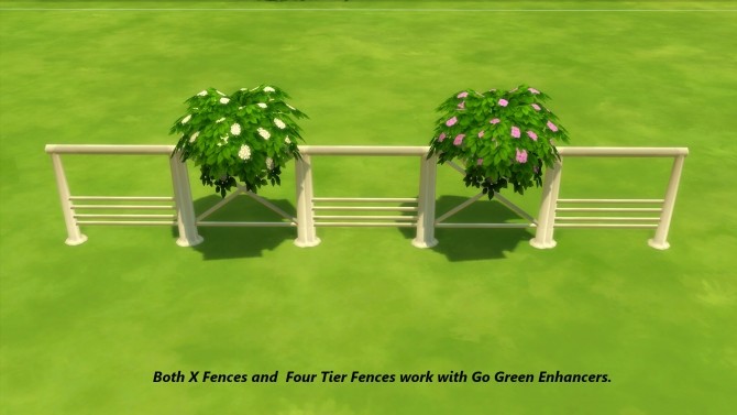 Sims 4 Airy Metal Fencing X Style and FourTier by Snowhaze at Mod The Sims