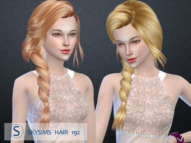 Sims 4 Hair 192 by Skysims at Butterfly Sims