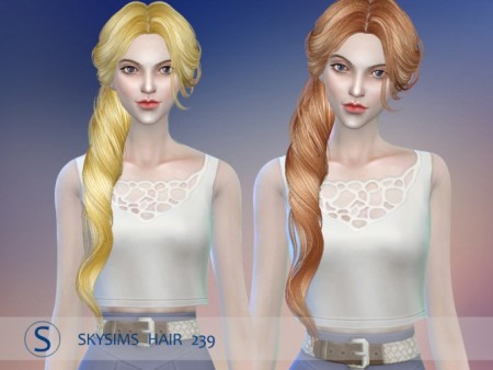 Hair 239 by Skysims at Butterfly Sims