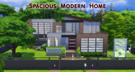 Spacious Modern Home by simsessa at Mod The Sims