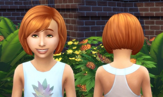 Sims 4 Layla Hairstyle for Girls at My Stuff