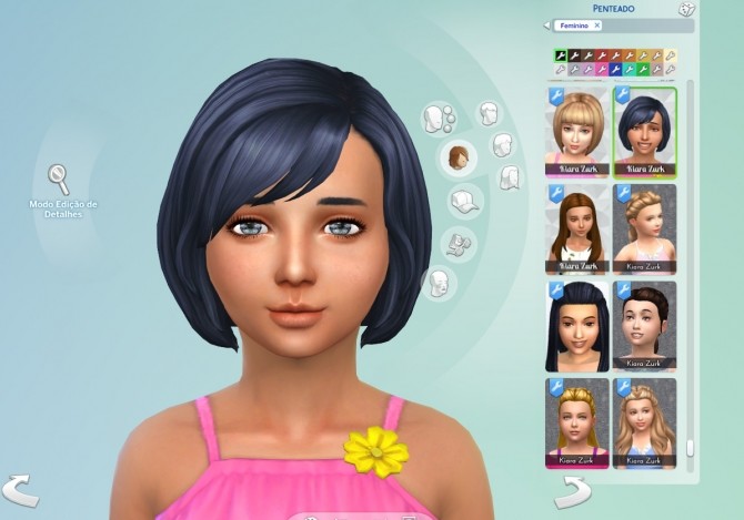 Sims 4 Layla Hairstyle for Girls at My Stuff