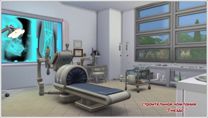 Sims 4 Aibolit Hospital at Sims by Mulena