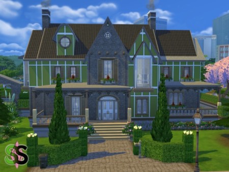 Green Leaves house by SIMSnippets at TSR