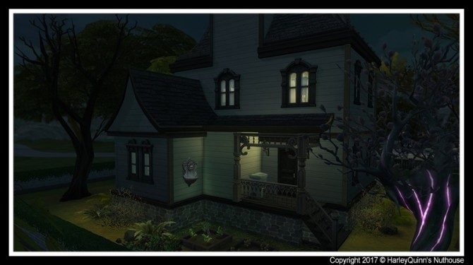 Sims 4 Vamp Manor at Harley Quinn’s Nuthouse