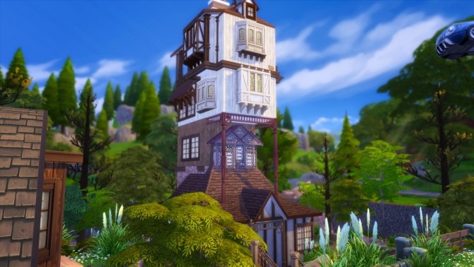 Sims 4 THE BURROW house at Akai Sims