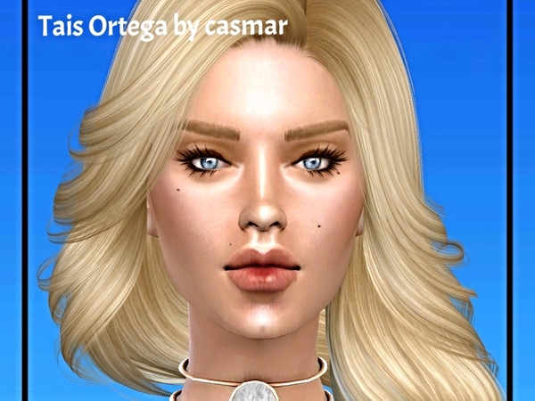 Sims 4 Tais Ortega by casmar at TSR