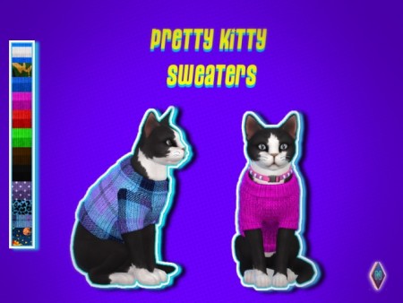 Pretty Kitty Sweaters at NiteSkky Sims