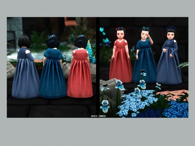 Sims 4 Giselle Set T at qvoix – escaping reality