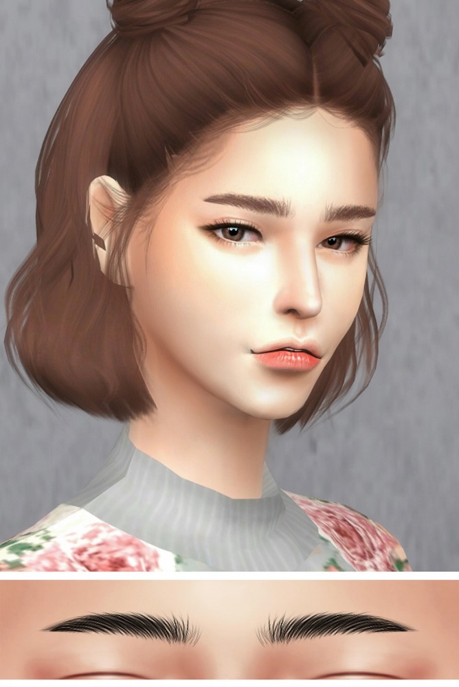 Sims 4 GPME F Eyebrows at GOPPOLS Me
