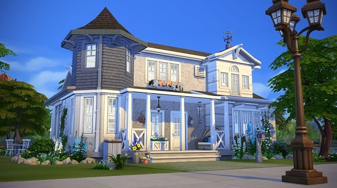 Sims 4 Charme Rural house at Simsontherope