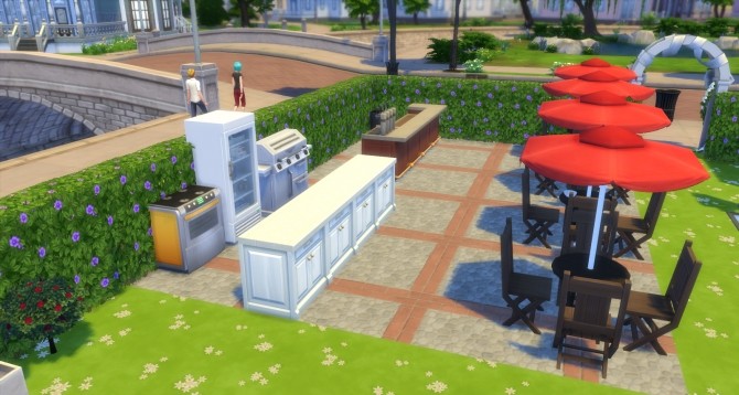 Sims 4 Wedding Park by hisstoryman at Mod The Sims