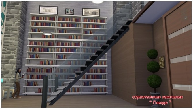 Sims 4 The Simsik Library at Sims by Mulena