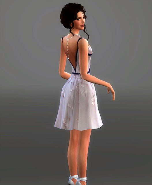 Sims 4 Romantic Ballet Dress at Magnolian Farewell