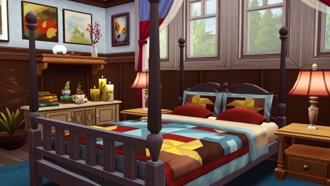 Sims 4 Writer’s Cottage at Jenba Sims