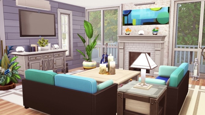 Sims 4 Beach House Deluxe at Jenba Sims