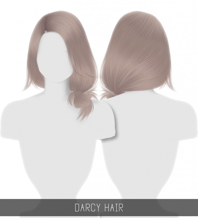 Sims 4 DARCY HAIR at Simpliciaty