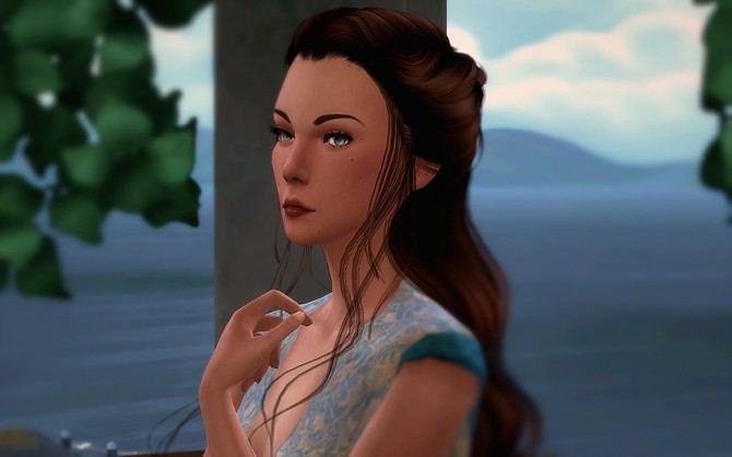 Sims 4 Margaery Tyrell Sim at Magnolian Farewell