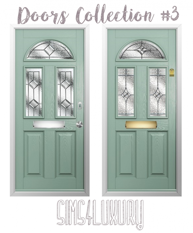 Door Collection 3 at Sims4 Luxury » Sims 4 Updates