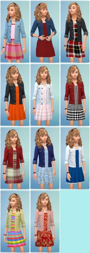 Sims 4 More Textures for Alinas Favorite Dress at Birksches Sims Blog