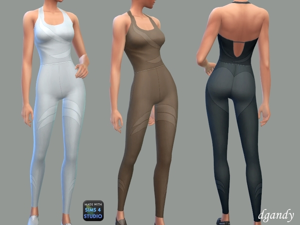 Sims 4 Yoga Outfit Catalina by dgandy at TSR