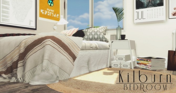 Sims 4 Kilburn Bedroom at Pyszny Design