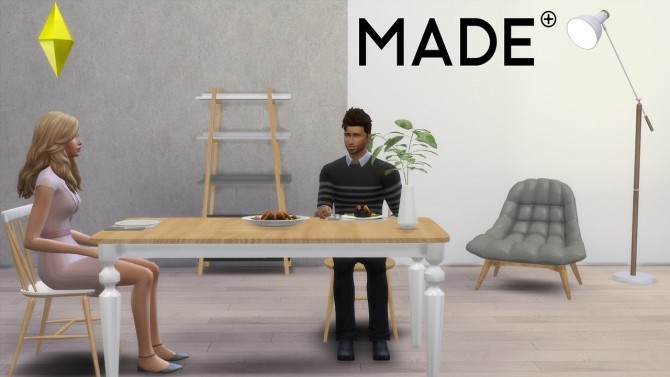 Sims 4 Made Dining Room (Pay) at Meinkatz Creations