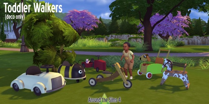 Sims 4 Toddler Walkers by Sandy at Around the Sims 4