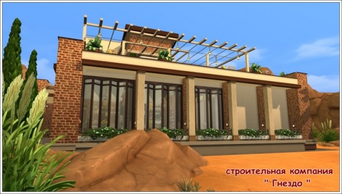 Sims 4 In the desert restaurant at Sims by Mulena
