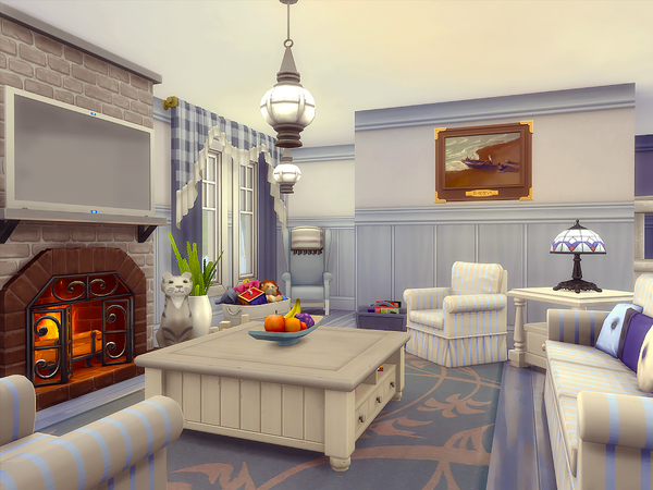 Sims 4 Brooklyn family home by sharon337 at TSR