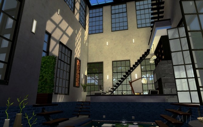 Sims 4 The Monolith 1 Bedroom Concept Home at Magnolian Farewell