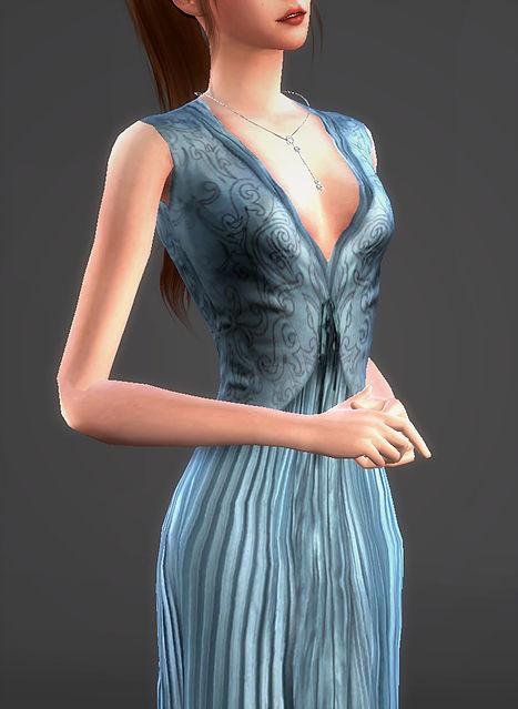 Sims 4 Growing Strong Dress Margaery Tyrell at Magnolian Farewell