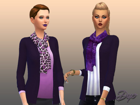 Purple fashion 3 by dyokabb at TSR