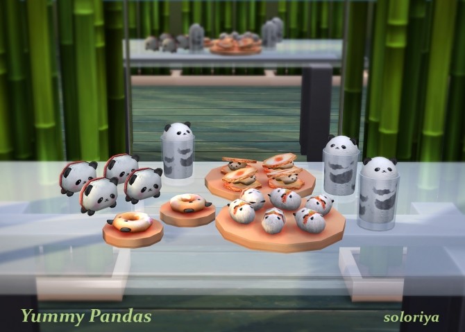 Sims 4 Yummy Pandas (P) at Soloriya