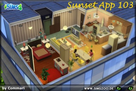 Sunset App 103 by Commari at Blacky’s Sims Zoo