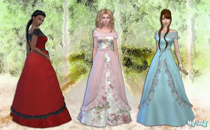 Sims 4 Fairy Tale Dress at My Stuff