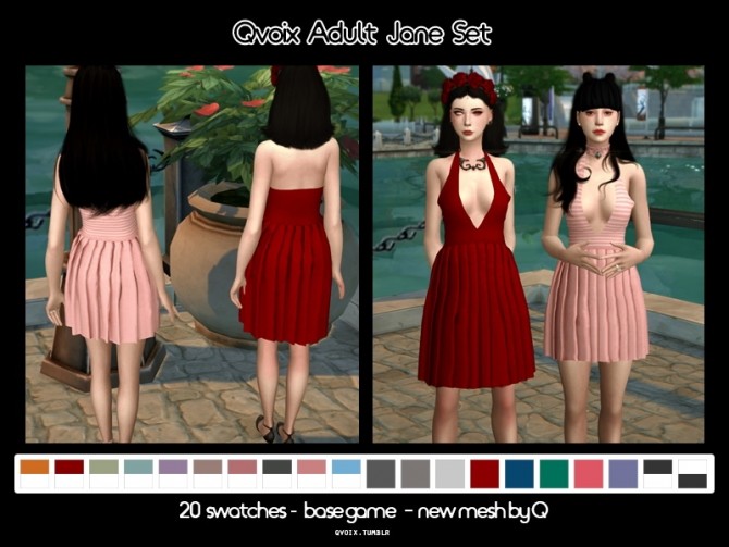 Sims 4 Jane Set at qvoix – escaping reality
