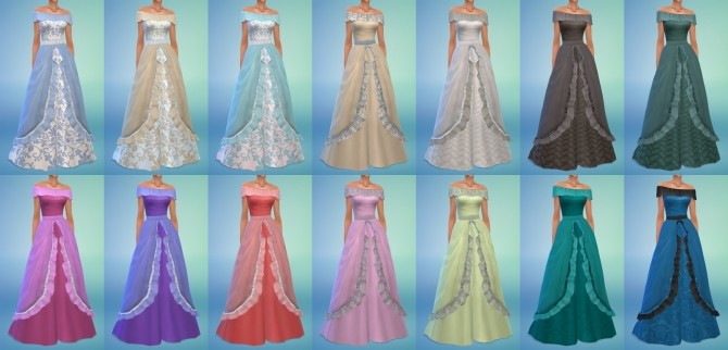 Sims 4 Fairy Tale Dress at My Stuff