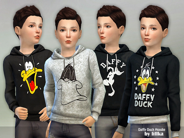 Sims 4 Duck Hoodie by lillka at TSR