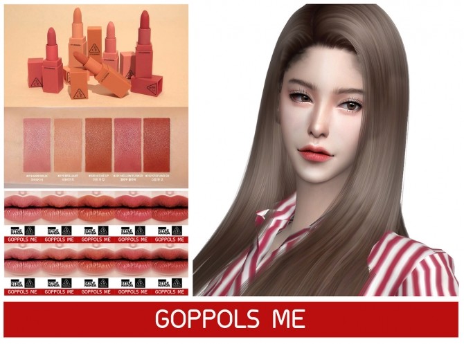 Sims 4 GPME MATTE LIP COLOR at GOPPOLS Me