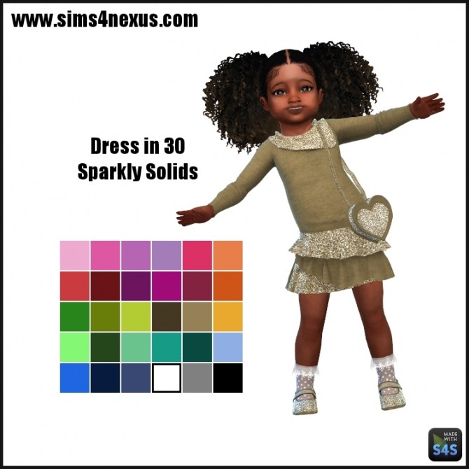Sims 4 T dress by SamanthaGump at Sims 4 Nexus