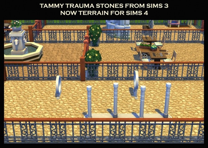 Sims 4 7 Stone Terrains from Sims 3 by Simmiller at Mod The Sims