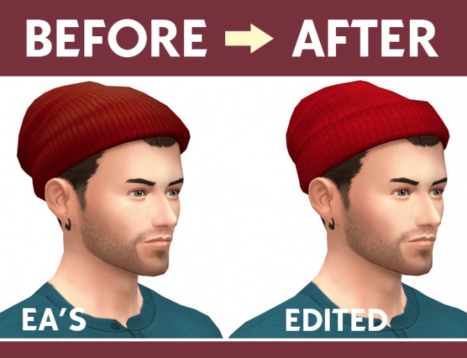 Sims 4 Beanie Collection at Marvin Sims