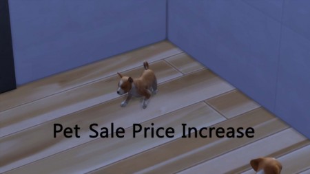 Pet Sale Price Increase by pd1ds at Mod The Sims