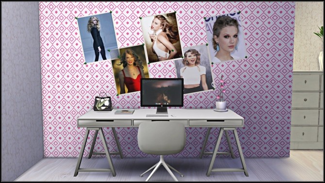 Sims 4 Taylor Swift Poster/Painting Collection at TaTschu`s Sims4 CC