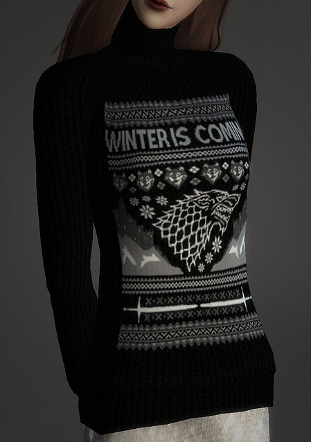 Sims 4 Game Of Thrones Christmas Sweaters at Magnolian Farewell