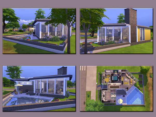 Sims 4 MB Lowlander house by matomibotaki at TSR
