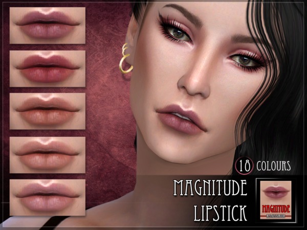 Sims 4 Magnitude Lipstick by RemusSirion at TSR