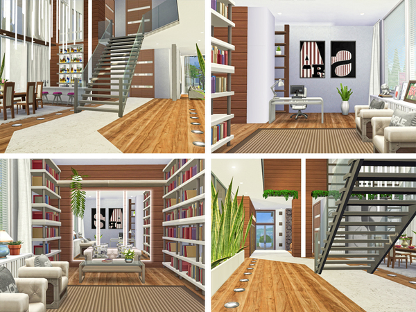 Sims 4 Sharan house by Rirann at TSR